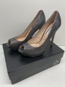 Ex-Display Lucy Choi Leather Peep Toe Shoes | Eur 40