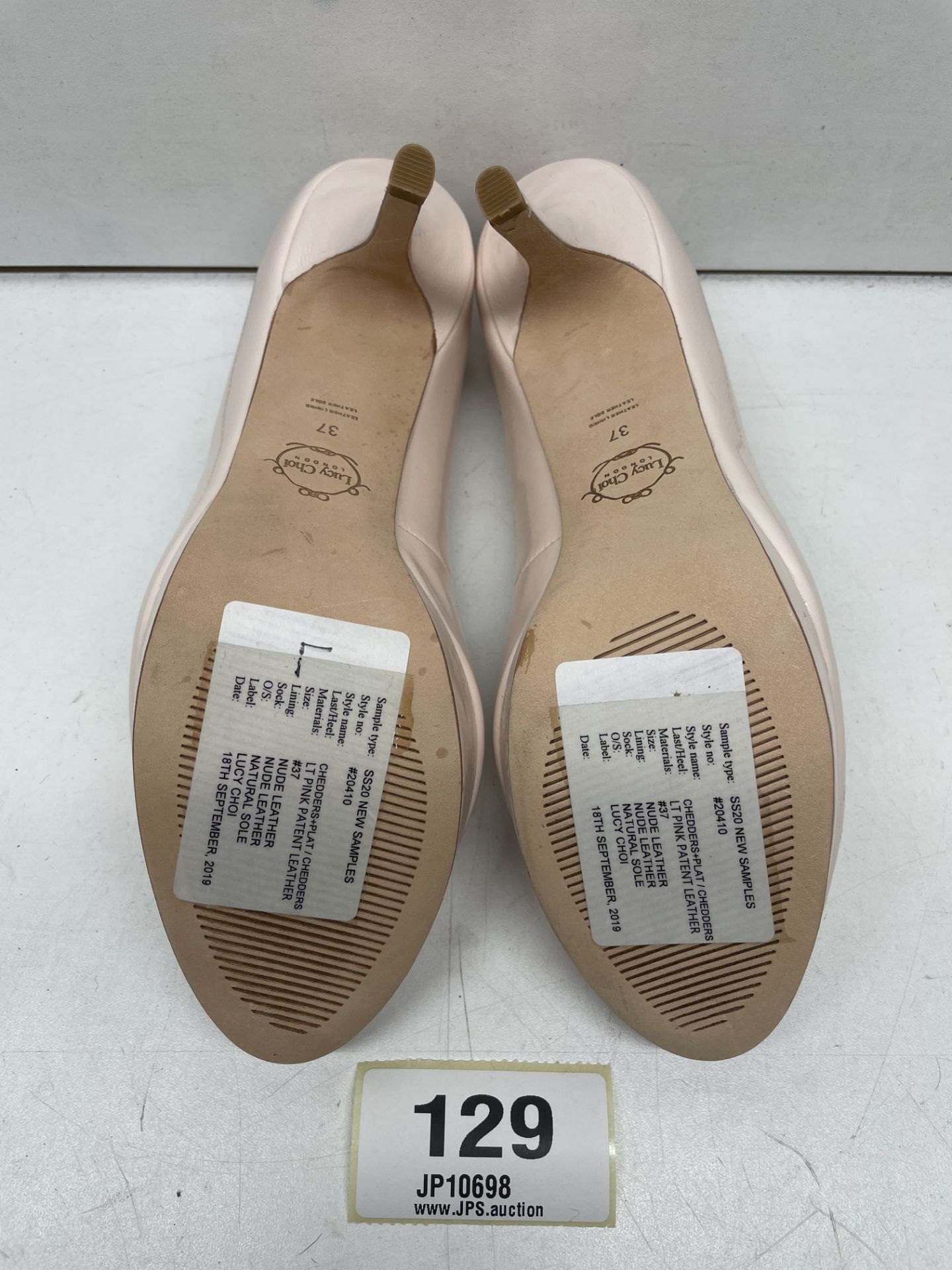 Ex-Display Lucy Choi Peep Toe Platform Heels | Eur 37 - Image 4 of 4