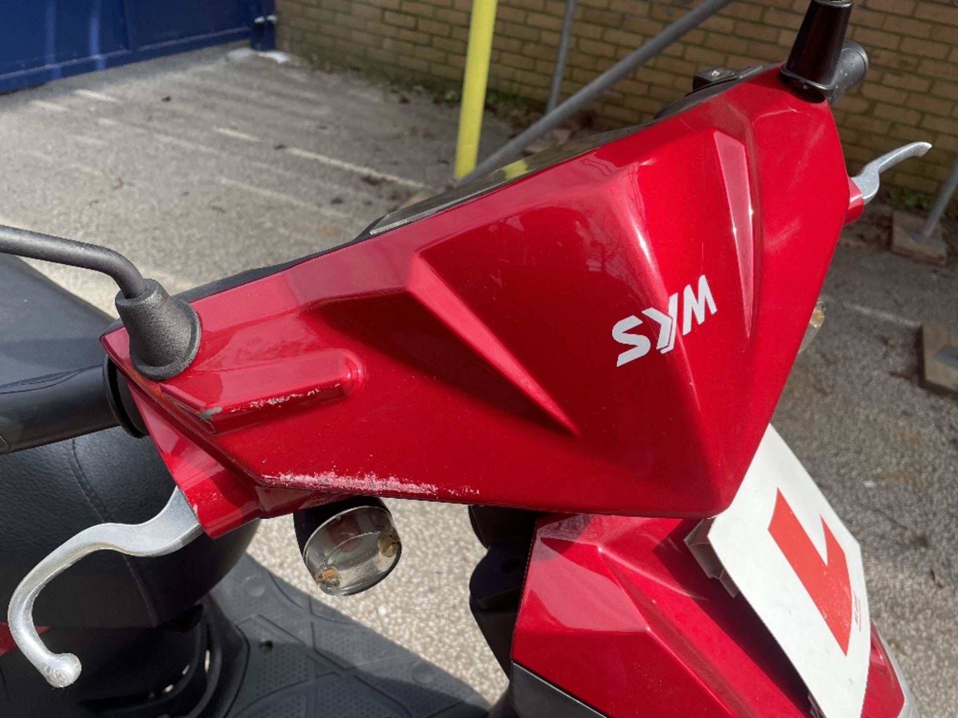 SYM AV05W SYMPLY 50 Petrol Motorcycle | PK16 SYE | 8,033 Miles - Image 9 of 14