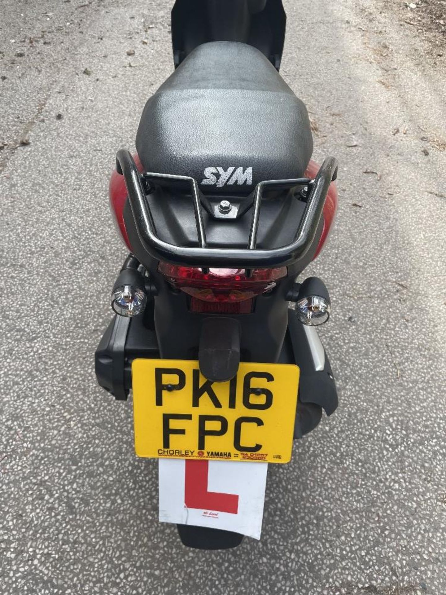 SYM AV05W SYMPLY 50 Petrol Motorcycle | PK16 FPC | 7,470 Miles - Image 7 of 12