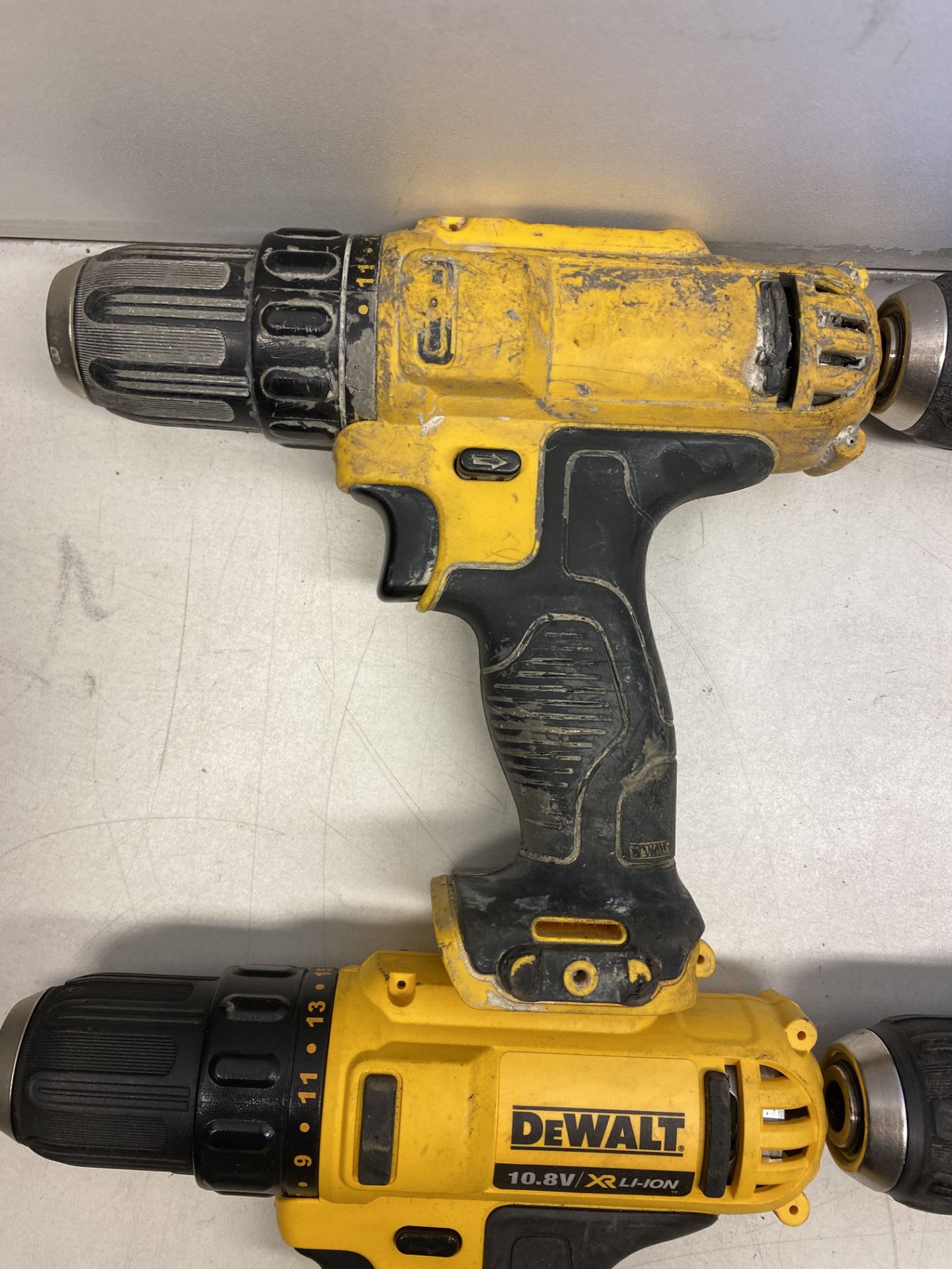 8 x USED DeWalt DCD710 10.8V XR Cordless Compact Drill Drivers - See Photos - Image 2 of 9