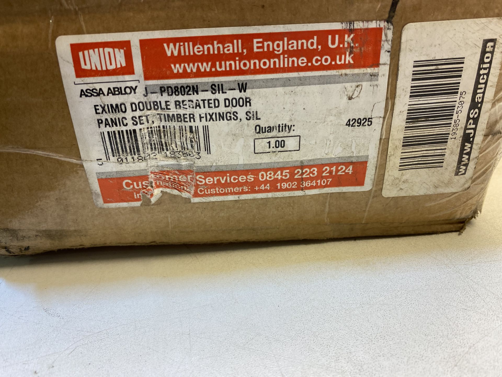 UNION Eximo J-PD802N Double Door Panic Bolt Set - Image 2 of 2