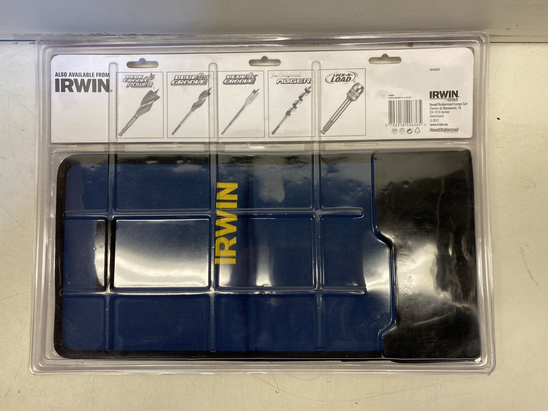 10 x Irwin Blue Groove 17pc Flat Spade Drill Bit Set Wallet IRW1840636 IRWIW4041002 - Image 3 of 3