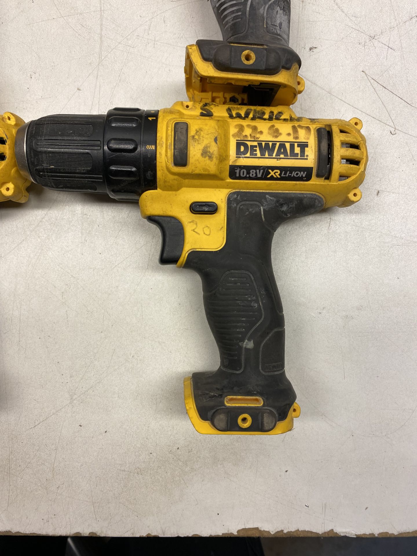 8 x USED DeWalt DCD710 10.8V XR Cordless Compact Drill Drivers - See Photos - Image 7 of 9