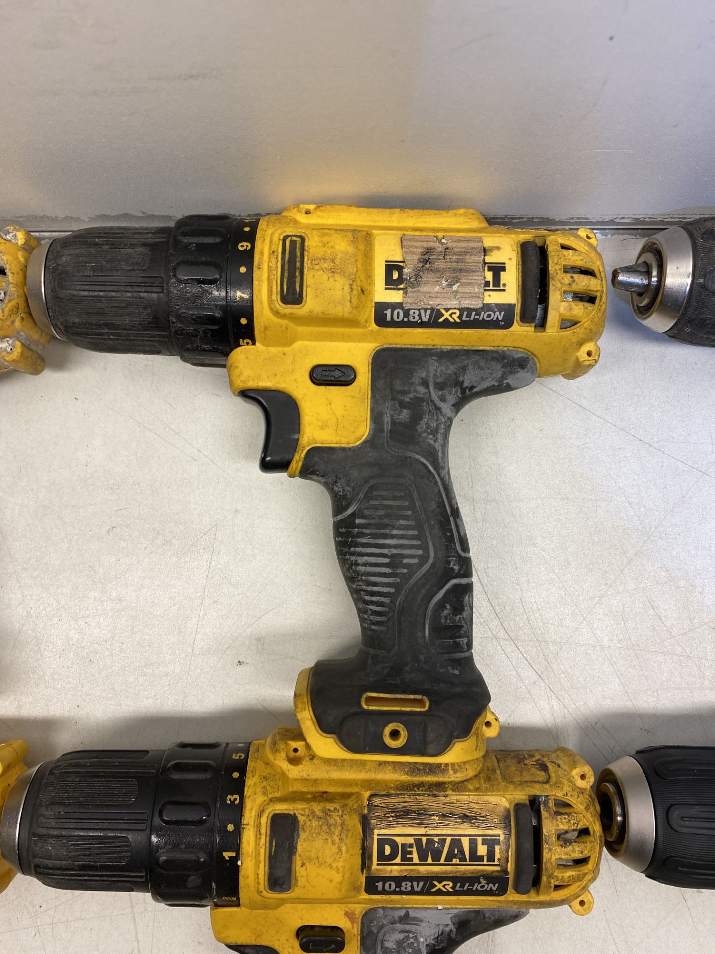 8 x USED DeWalt DCD710 10.8V XR Cordless Compact Drill Drivers - See Photos - Image 5 of 9