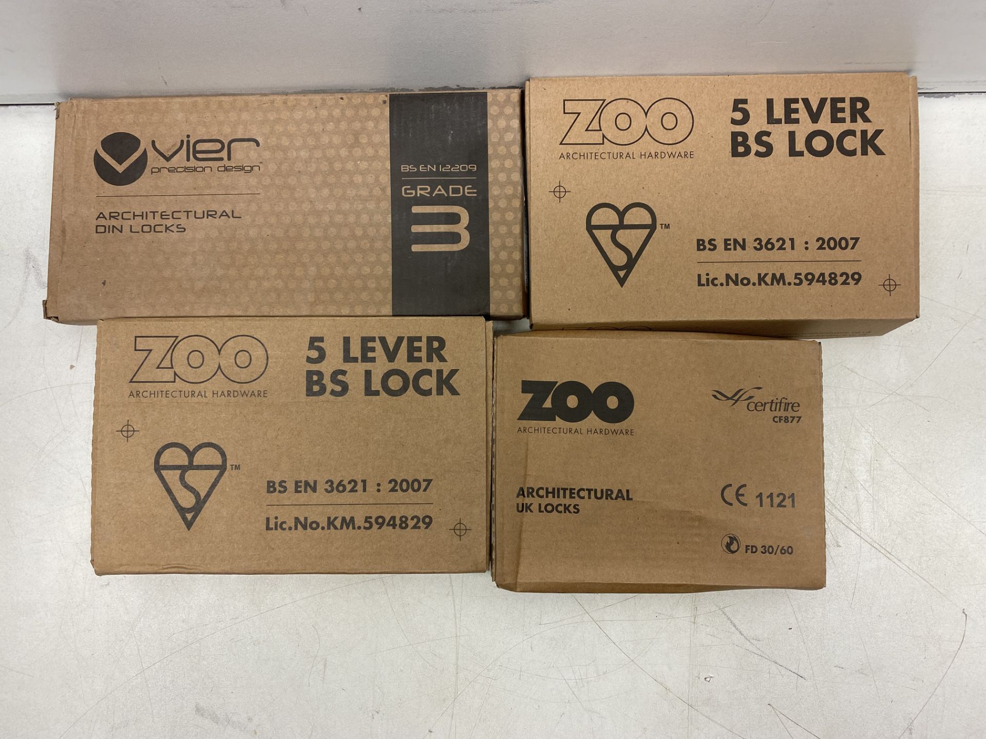 Mixed Lot Of Various Zoo Hardware Deadlock & Bathroom Locks
