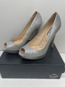 Ex-Display Lucy Choi Leather Peep Toe Shoes | Eur 41