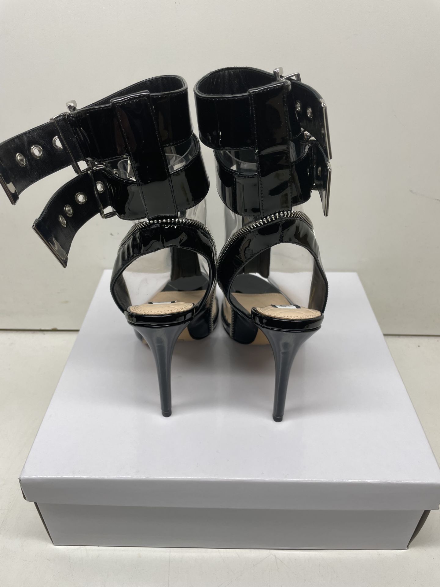 Ex-Display Lucy Choi Stiletto Heel Patent Leather Shoes | Eur 37.5 - Image 2 of 5