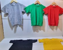 54 x B&C Collection/Fruit Of The Loom Adult/Childrens T Shirts in Various Colours & Sizes