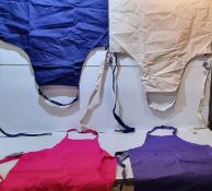 5 x Childrens/Adult Aprons in various Colours & Sizes