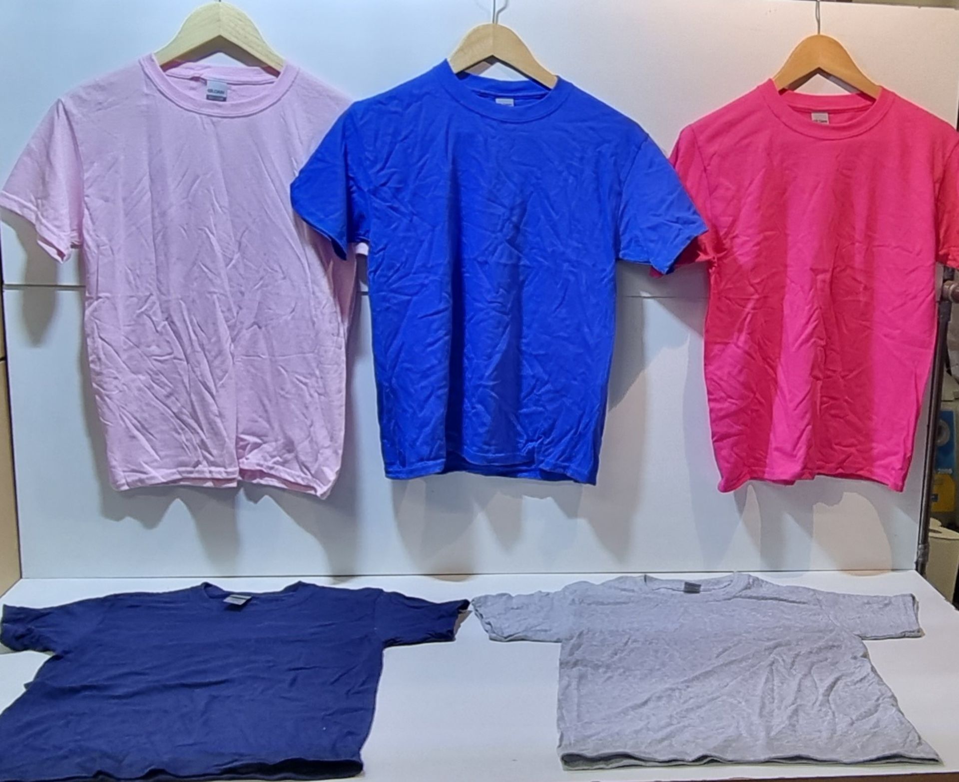 22 x Various Gildan/SF Cotton Adult T Shirts in Various Colours & Sizes