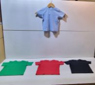 32 x Mantis World/Larkwood Baby T Shirts in Various Colours & Sizes