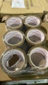 5 x Boxes of Brown Tape | 48mm x 66M x 36 rolls per Box