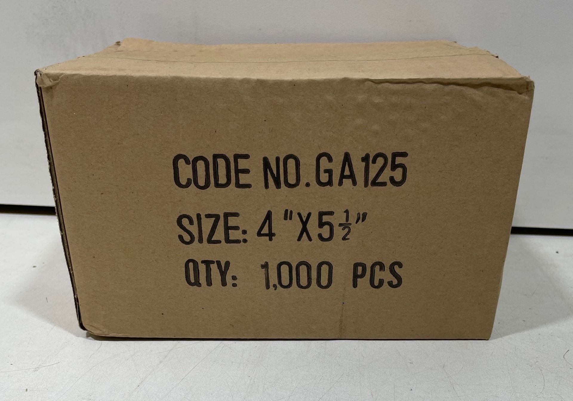 4 x Boxes of Plastic Bags | Size: 4 x 5.5 inch | Qty: 1,000 per Box