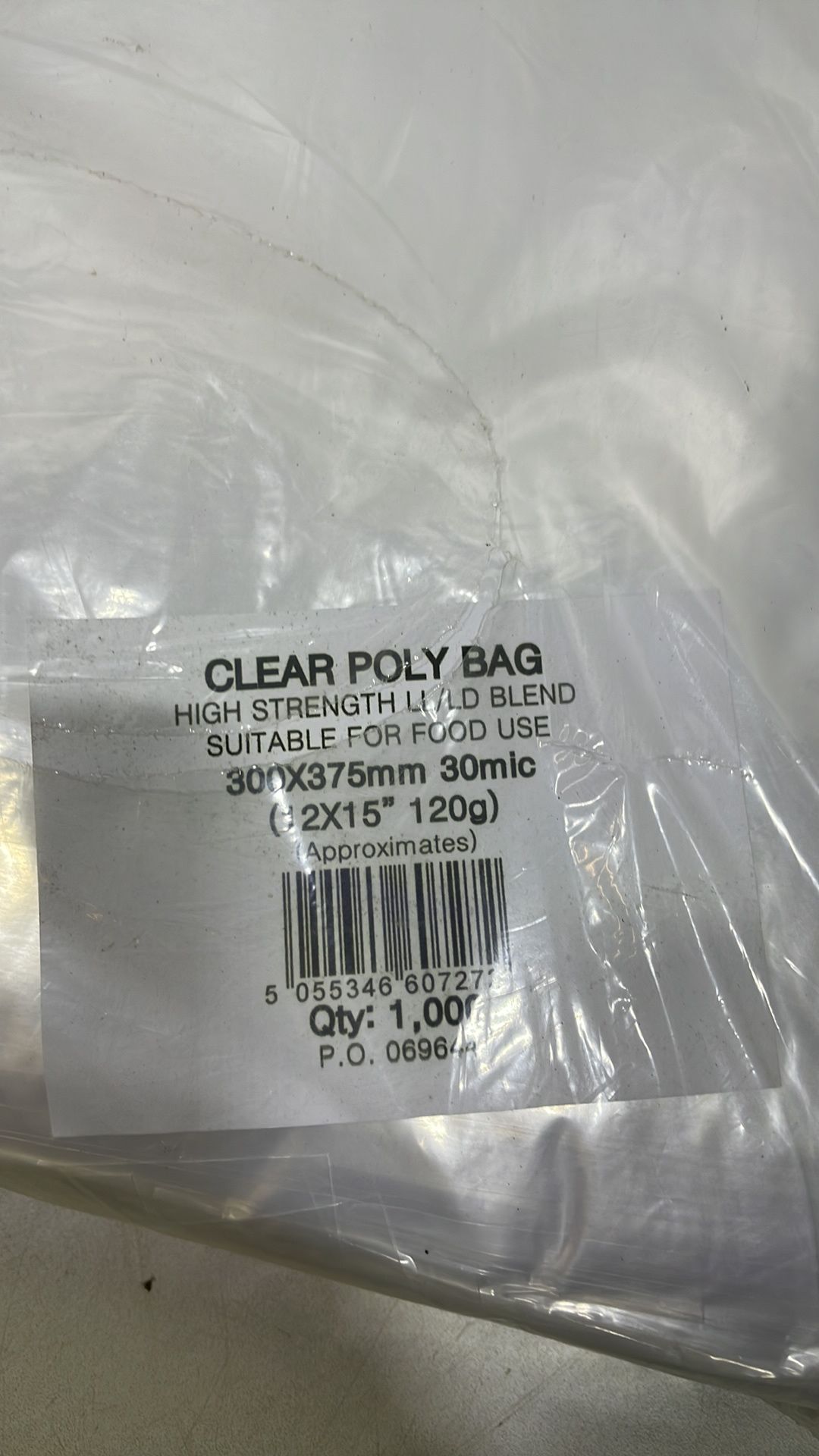 Large Quantity of Clear Plastic Bags | Approximately 27,000 in Total | See Description for Sizes - Image 7 of 18