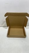 2 x Boxes of Corrugated Cardboard Boxes | Qty 170 per Box | Size 54cm x 52cm x 38cm