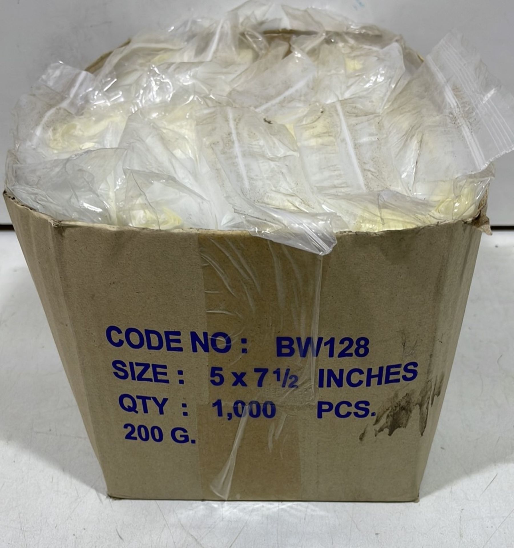 6 x Boxes of Self Seal Plastic Bags | Size: 5 x 7.5 inch | Qty 1,000 per Box - Image 2 of 2