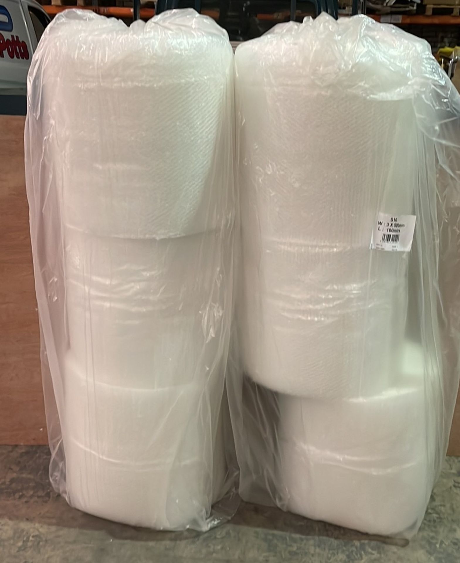 2 x Rolls of Bubble Wrap | Each Roll 3 x 500mm x 100mtr - Image 3 of 3