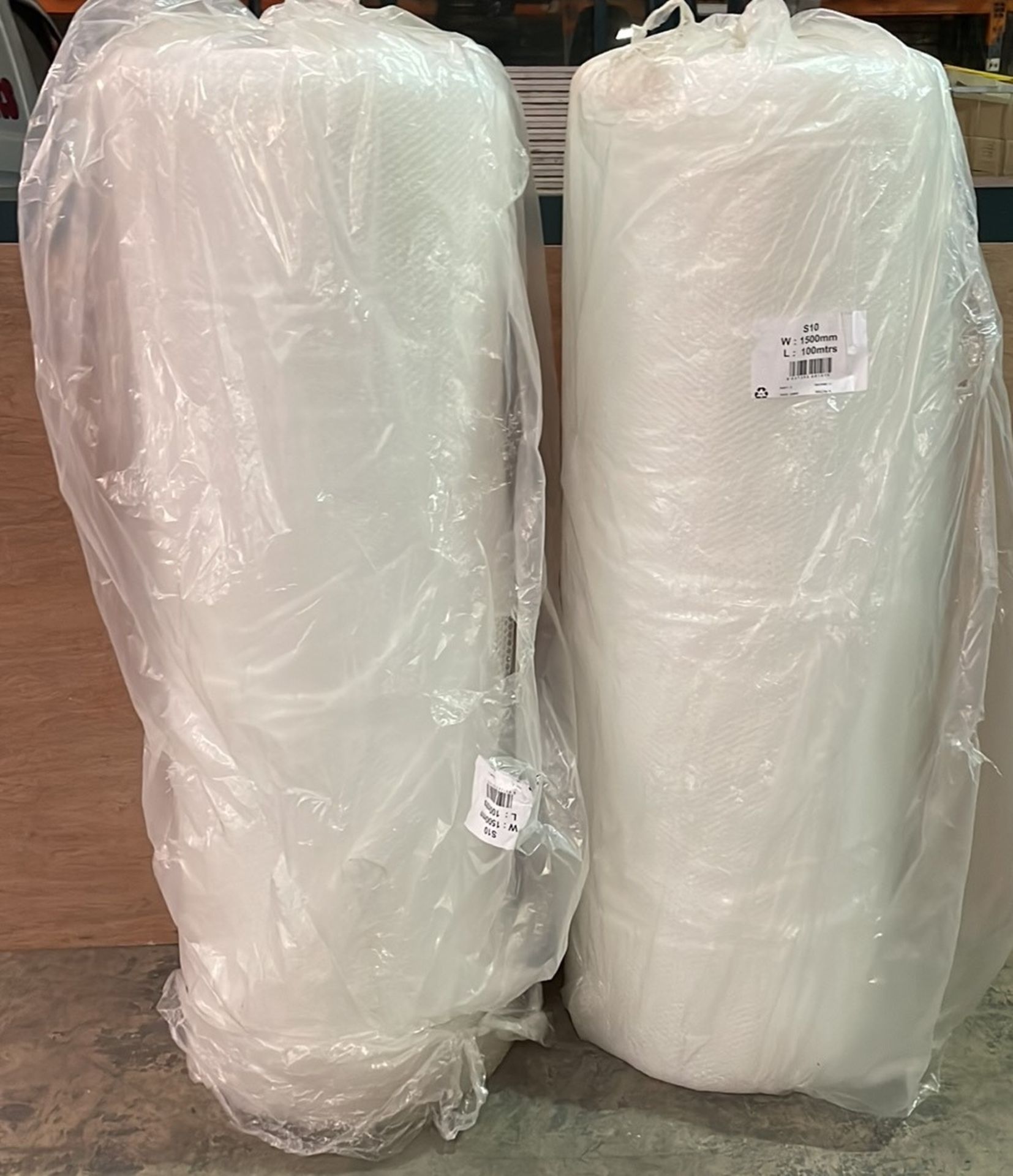 2 x Rolls of Bubble Wrap | Each Roll 1500mm x 100mtrs