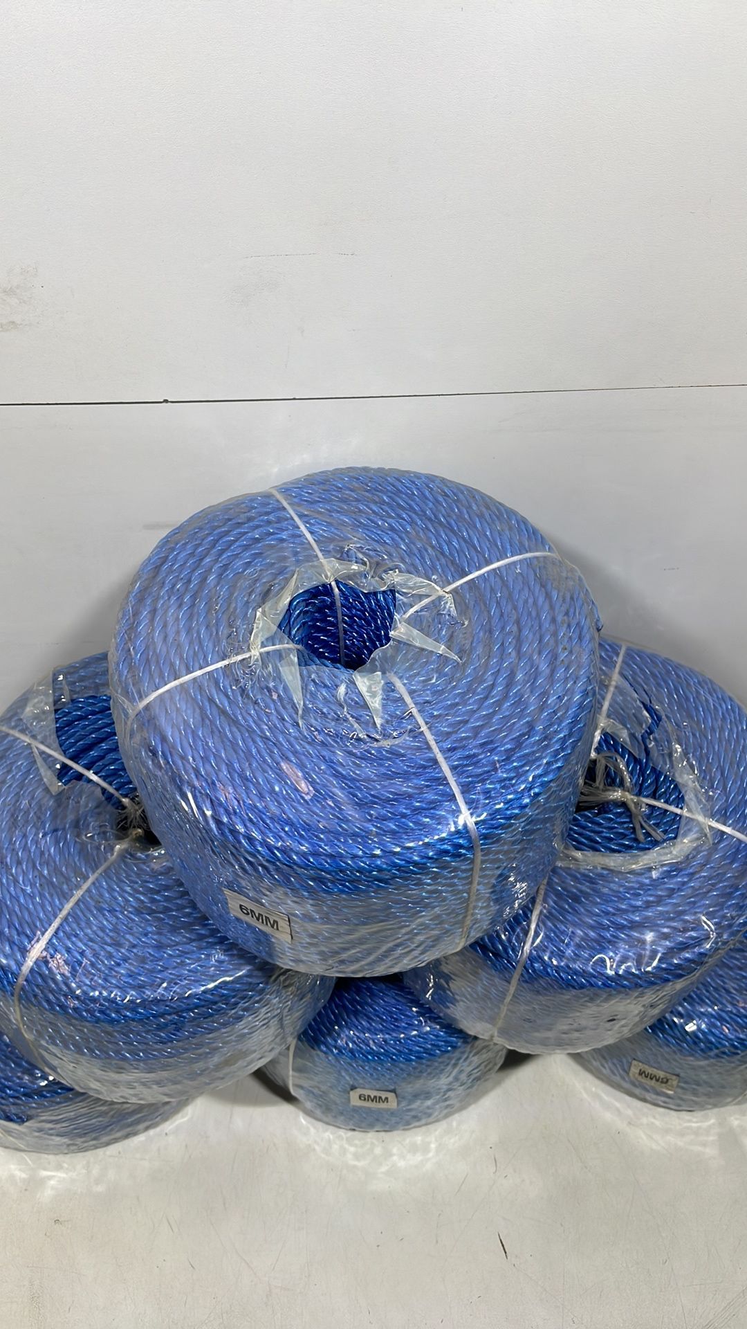 6 x Coil Blue Cordage | 6mm Dia - Image 2 of 3