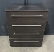 6 Drawer Chest of Drawers | Size: 88cm x 39cm x 64cm