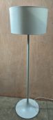 Free Standing Floor Lamp w/ Grey Shade