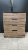 10 Drawer Chest of Drawers | Size: 88cm x 39cm x 64cm