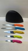 5 x Knife Set In Plastic Holder