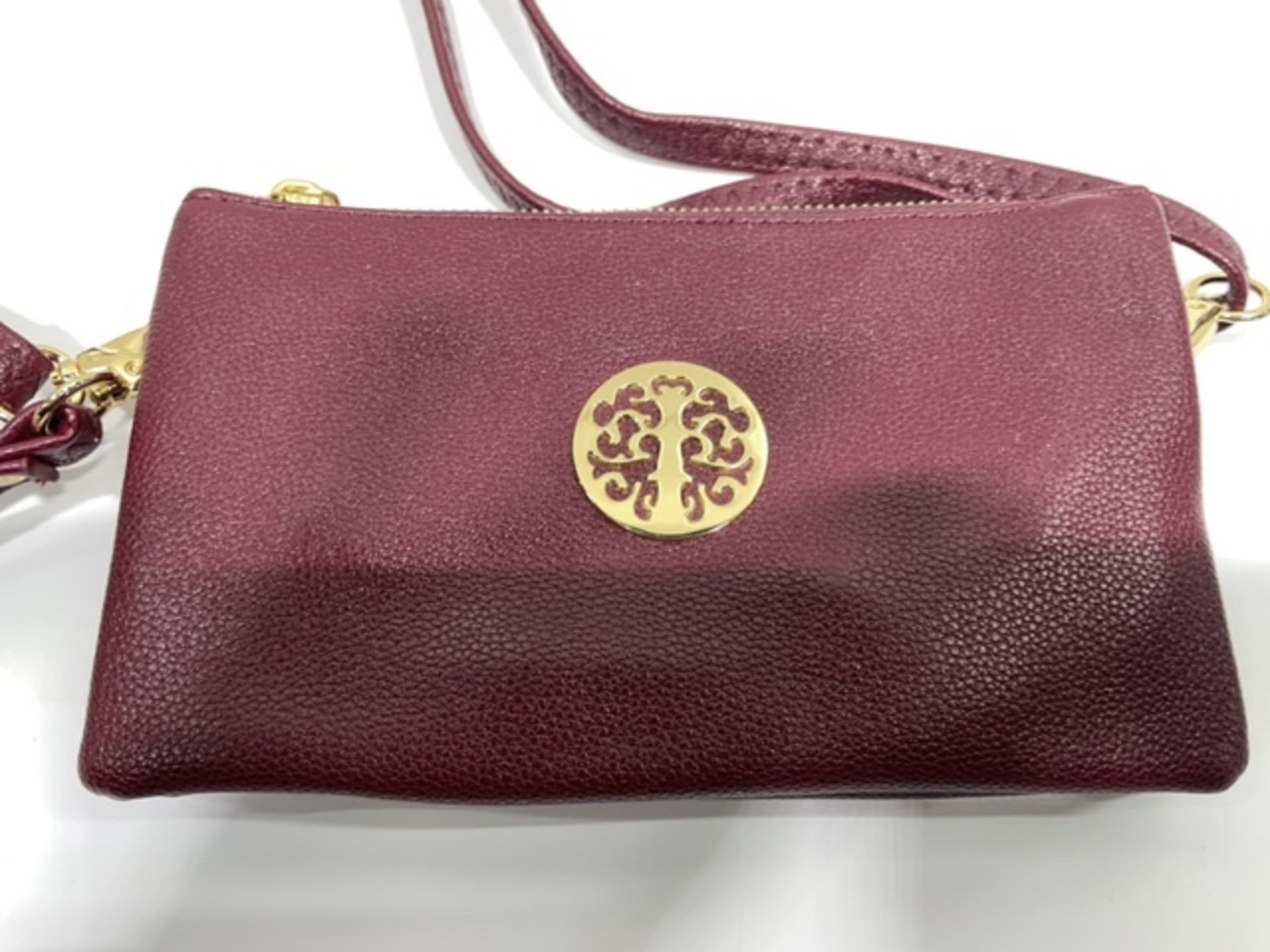 29 x Wine Coloured Handbags | Removable Shoulder Strap and Clutch Strap - Image 3 of 3