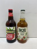 18 x Bottles Of Various Cider - OUT OF DATE - See Photos & Description