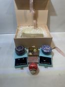 6 x Gift Boxes for Her | Each Box Contains: Handbag, 2 x Jewellery, 2 x Scented Candles, Soap, Bath