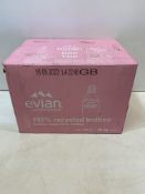 12 x Bottles Of Evian Natural Mineral Water, 75cl