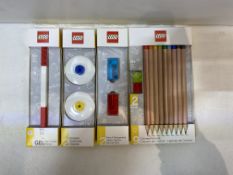 Quantity Of Various LEGO Stationery - See Description & Photos