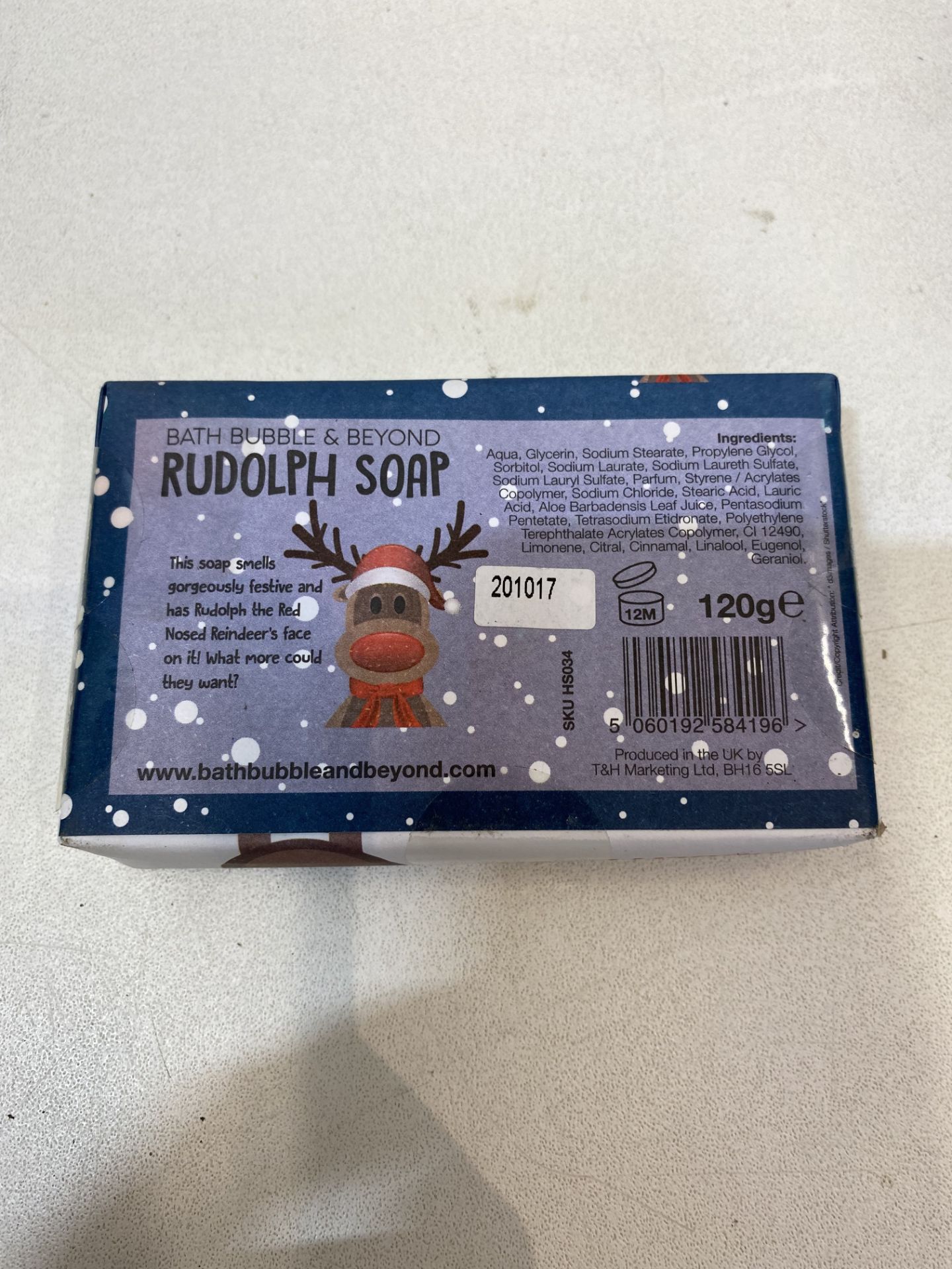 Approximately 280 x Bath Bubble & Beyond Rudolph Soap Bars - Image 2 of 3