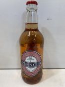 30 x Bottles Of The Garden Cider Company Raspberry & Rhubarb Cider - Best Before Date 05/22