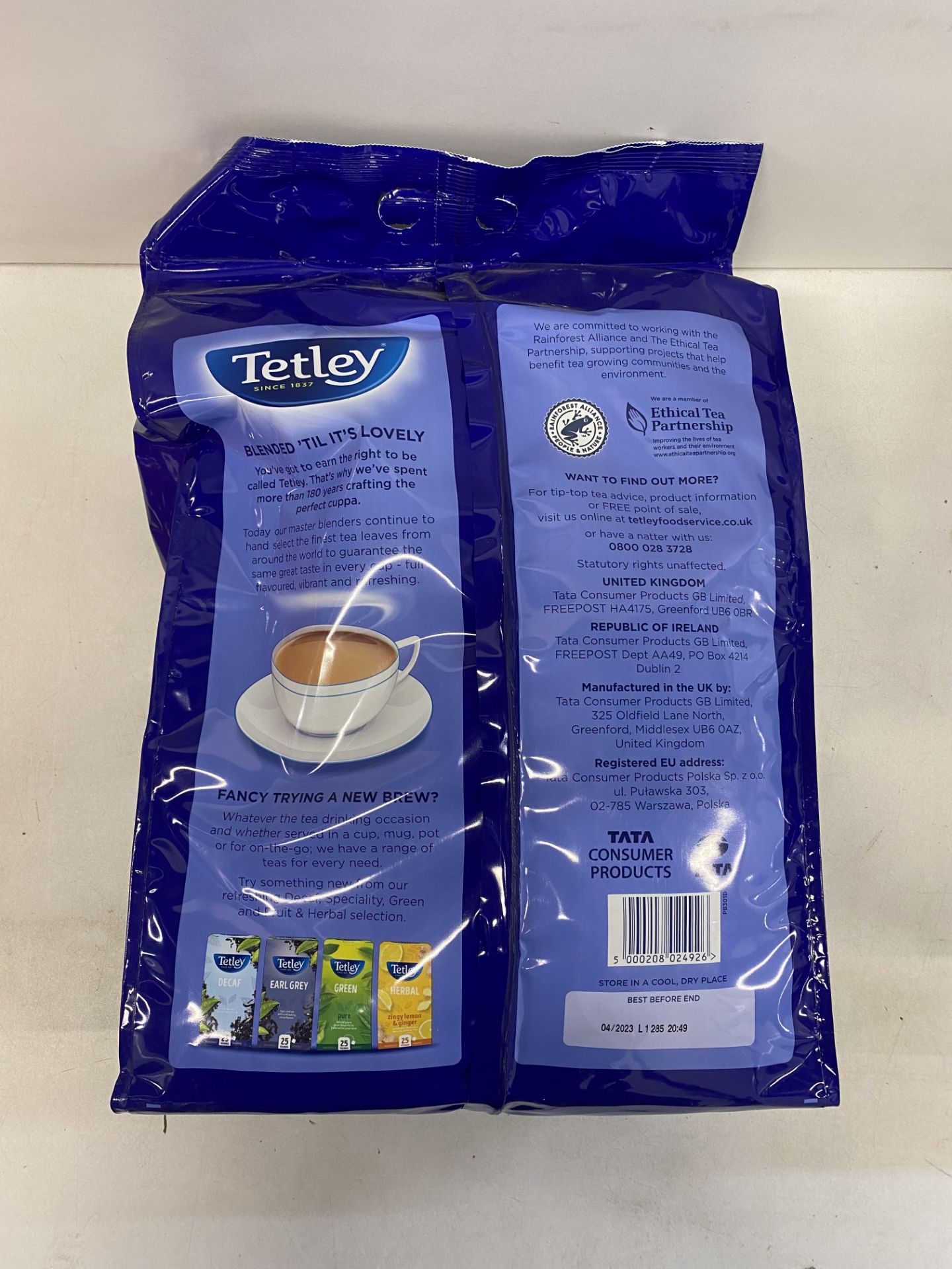 3300 x Tetley Original One Cup Tea Bags - Image 3 of 4