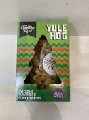 10 x Tubs Of Yule Hog The Snaffling Pig Co Thai Sweet Chilli Awesome Flavoured Porky Snacks