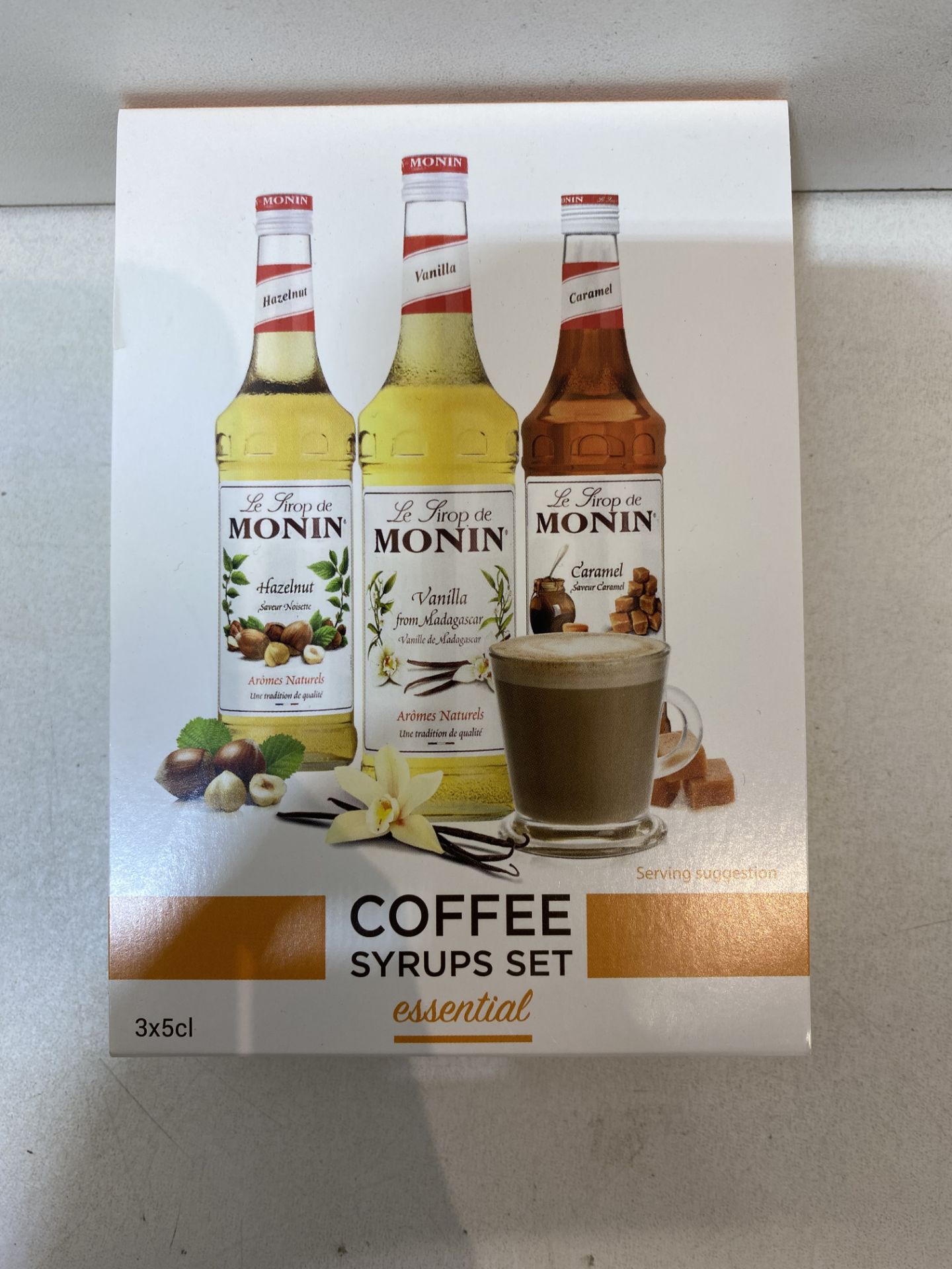 10 x Monin Coffee Syrups Gift Set - Best Before 12.2022