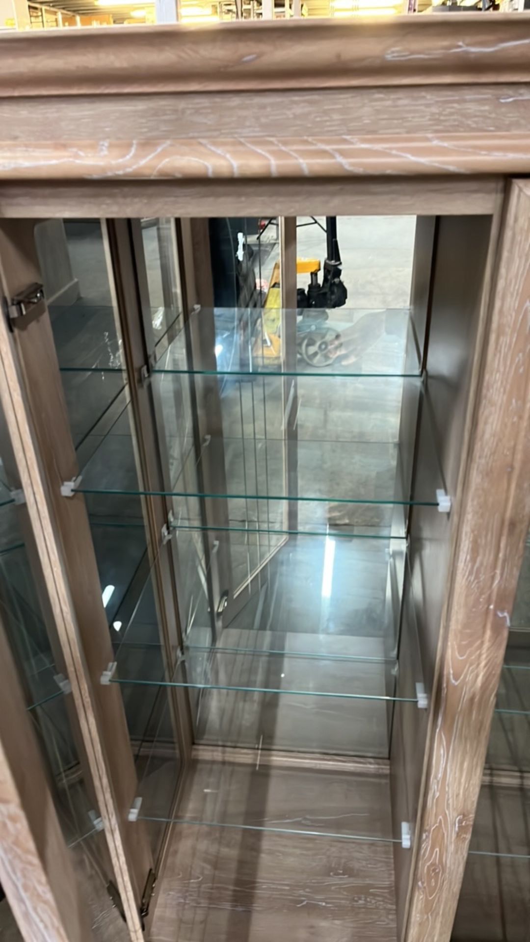 3 Door Glass Display Cabinet - Image 2 of 2