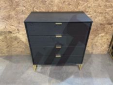 2 x 4 Drawer Chest Of Drawers