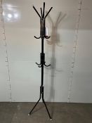 Black coat And Hat Stand