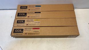 4 x Ccs Toner Cartridges