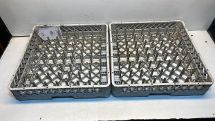 2 Plastic Trays/Crates