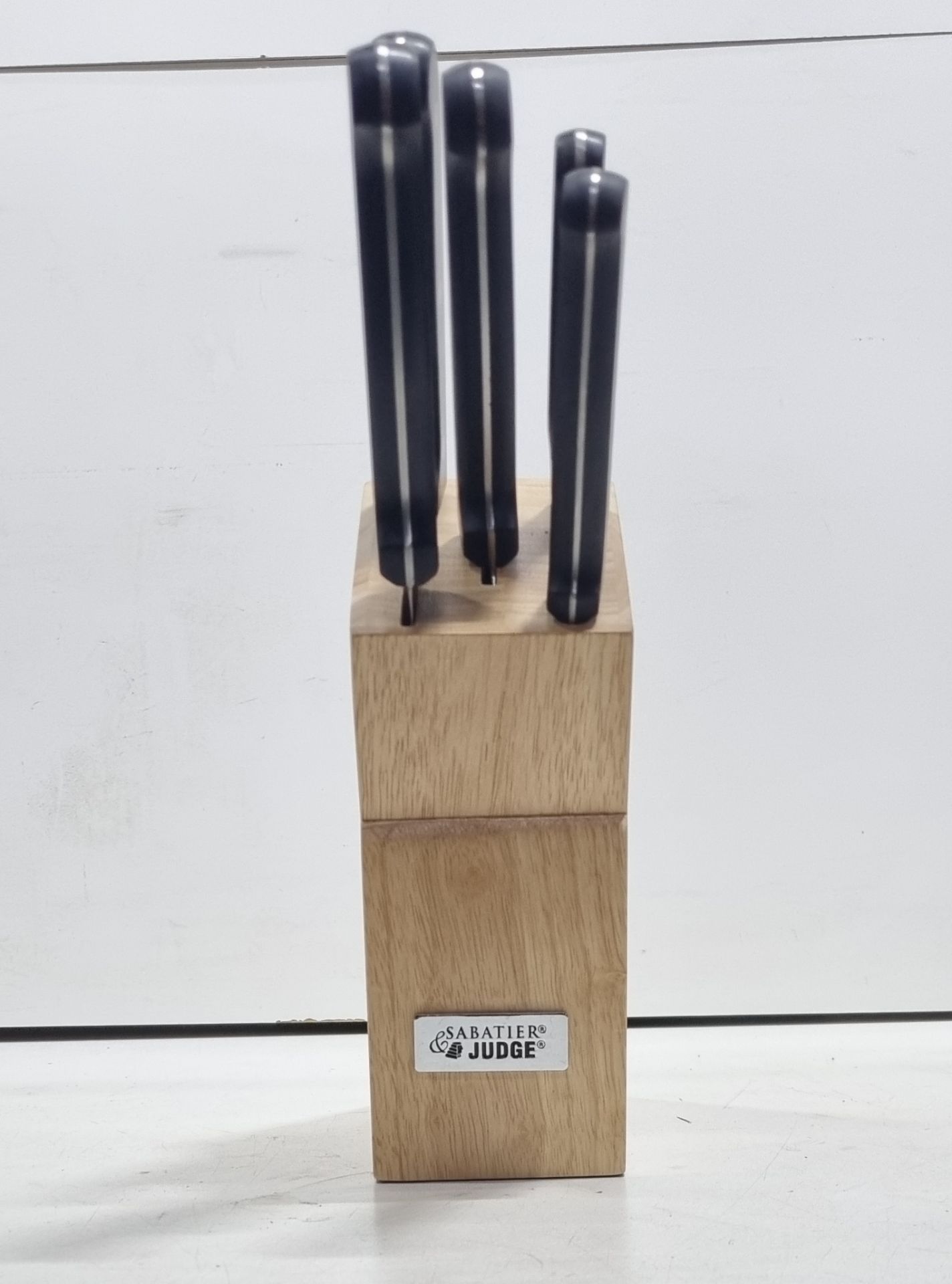 Sabatier 5 Kitchen Knife Wooden Block Set