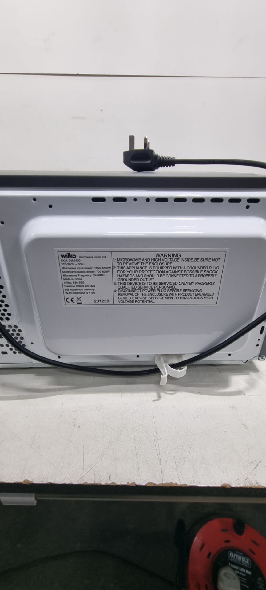 Wilko 700-800 W Microwave Oven - Image 5 of 5