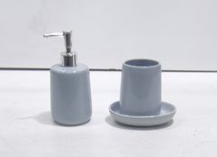 Ceramic Bathroom Accessory Set