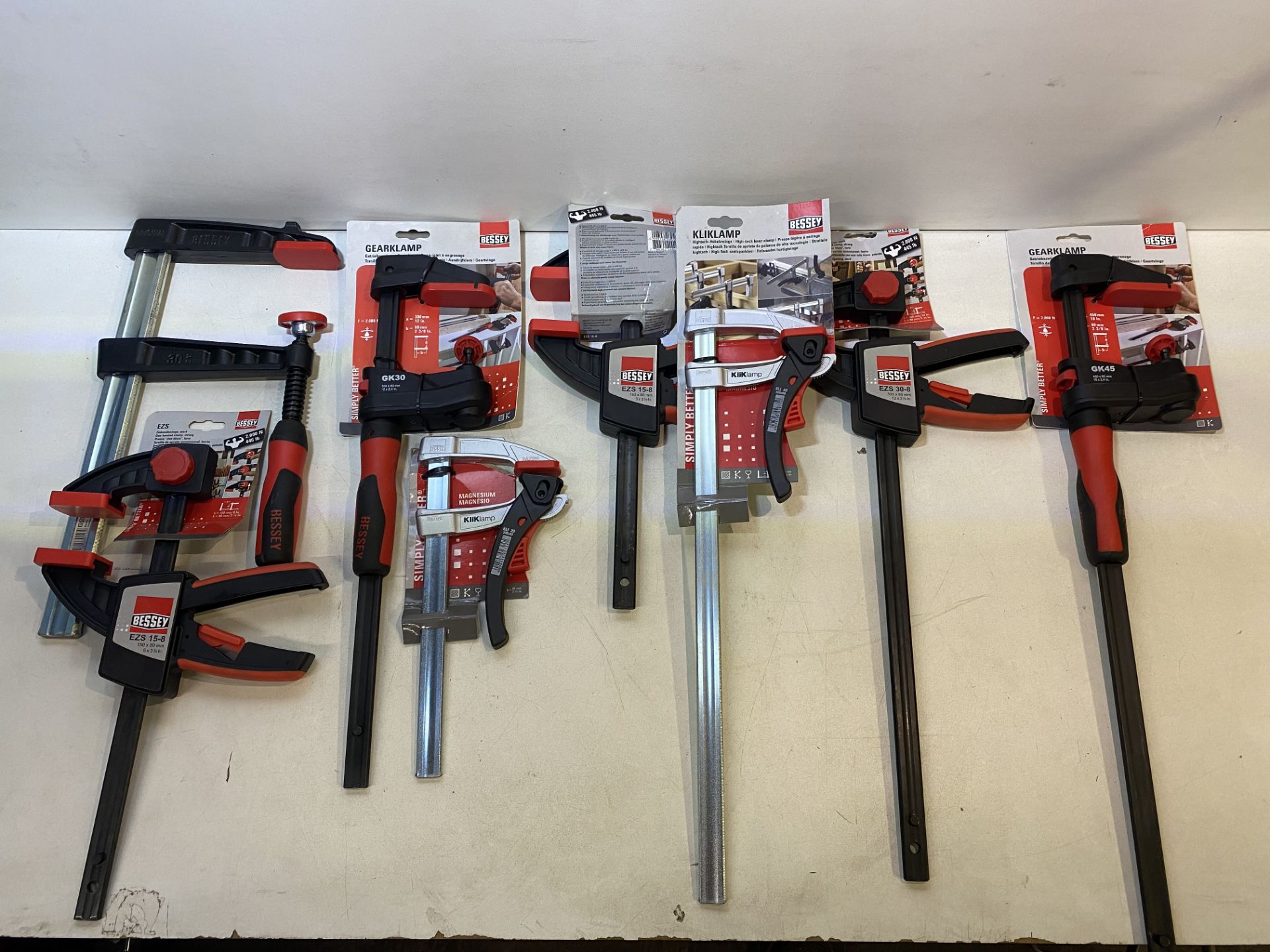 18 x Various Bessey Clamps As Seen In Photos - Image 2 of 2