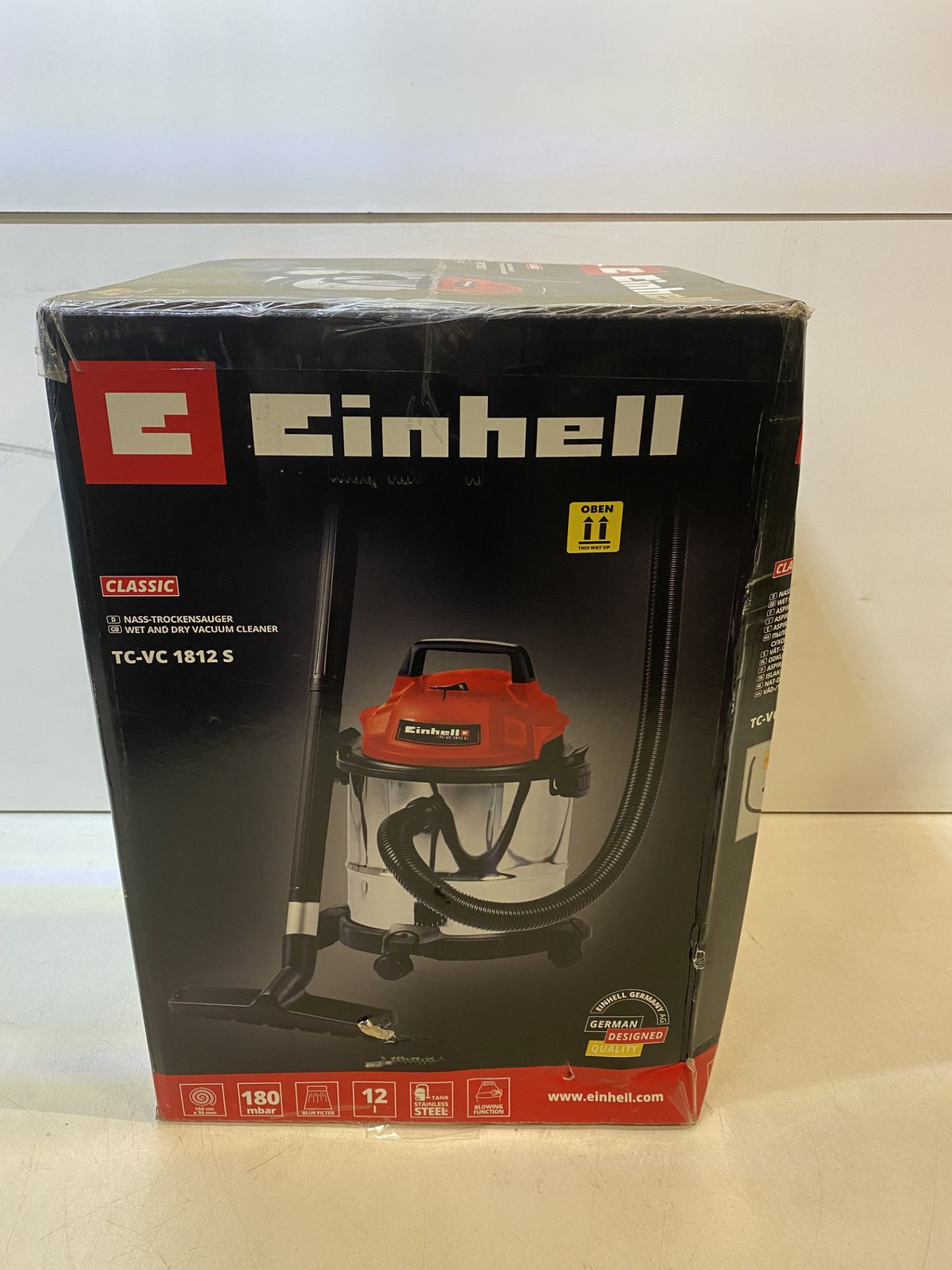 Einhell TC-VC 1812 S 2342370 Wet/dry vacuum cleaner 1250w