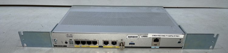 Cisco C1111-4P Combo Port PoE Managed Ethernet Router