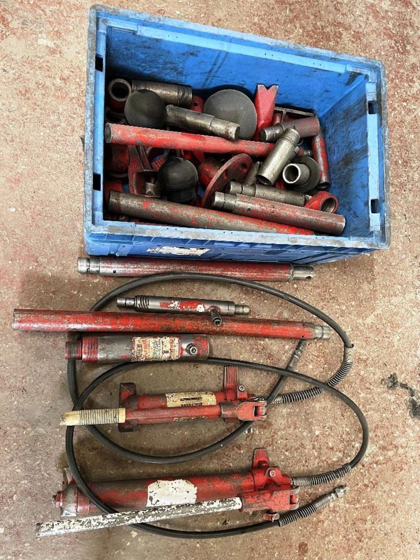 3 x Various Hydraulic Hand Pumps - As Pictured